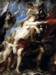Die Folgen des Krieges (Detail)